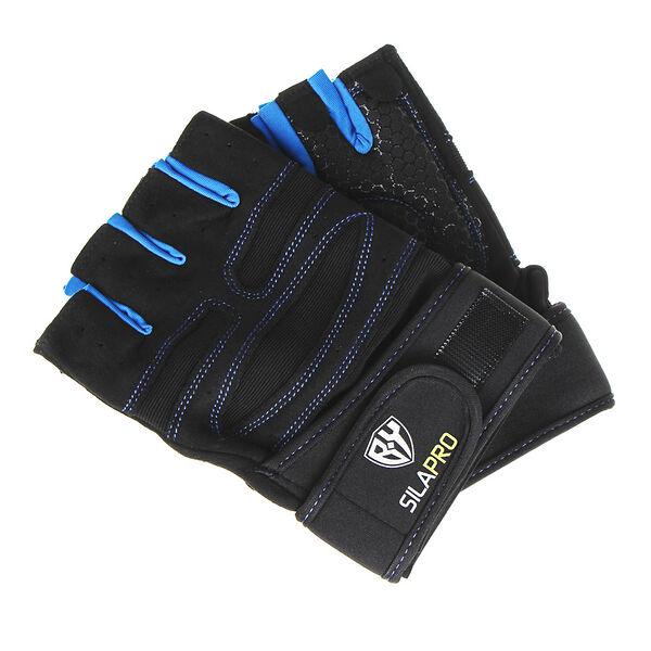 Silapro by перчатки спортивные, универсальный размер, полиэстер