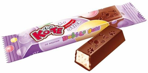 Конфеты Cho Ko-Te со вкусом Bubble Gum и взрывной карамелью
