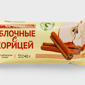 Пастилки яблочные с корицей