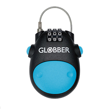 

Замок-трос Lock, Globber, цвет: голубой