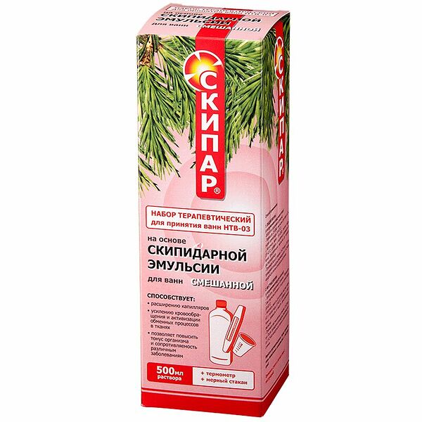 Скипар Набор терапевтический д/ванн НТВ-03 эмульсия Смешанная
