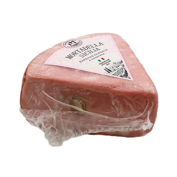 Колбаса «Мортаделла Сицилия» в/с вар. колб. изд. мясн. вес. Велес-мит