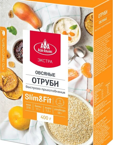 Отруби овсяные Агро-Альянс 400г
