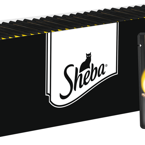 Корм влажный Sheba Craft Collection Сочные слайсы Курица в соусе для взрослых кошек, 75 г х 28 шт