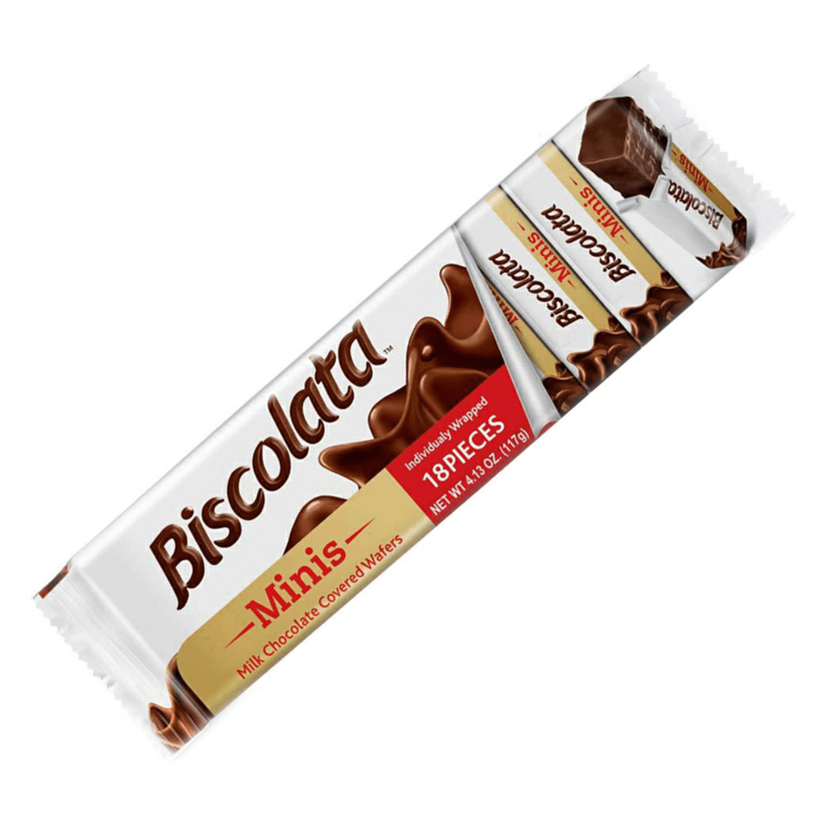 

Вафли Biscolata Minis ореховый крем 117 г
