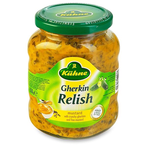 Соус Гекин Релиш Kühne с огурцами 350г