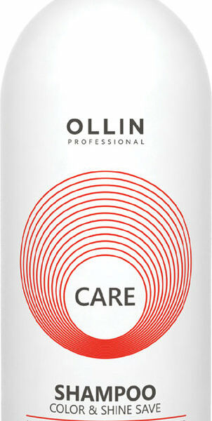 OLLIN CARE Шампунь, сохраняющий цвет и блеск окрашенных волос 1000мл/ Color&Shine Save Shampoo
