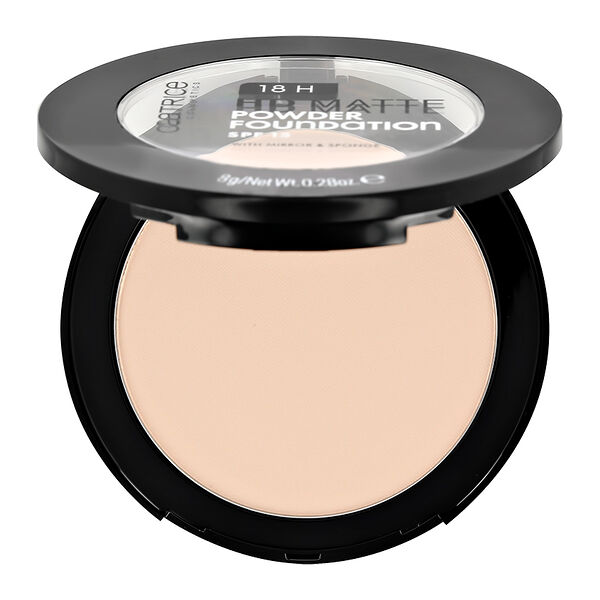 Основа тональная для лица Catrice 18H HD Matte пудровая, тон 005N, 8 г