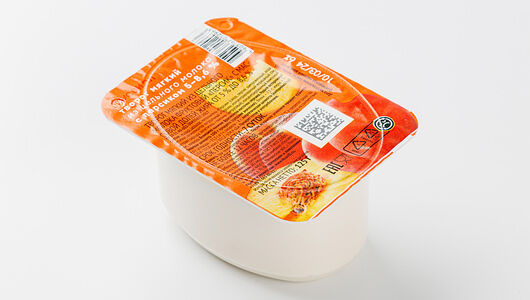 Творог мягкий из цельного молока с персиком 5-8,6%