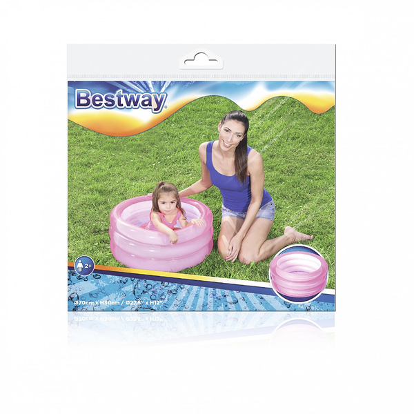 Бассейн надувной BESTWAY детский, 70x70x30 см