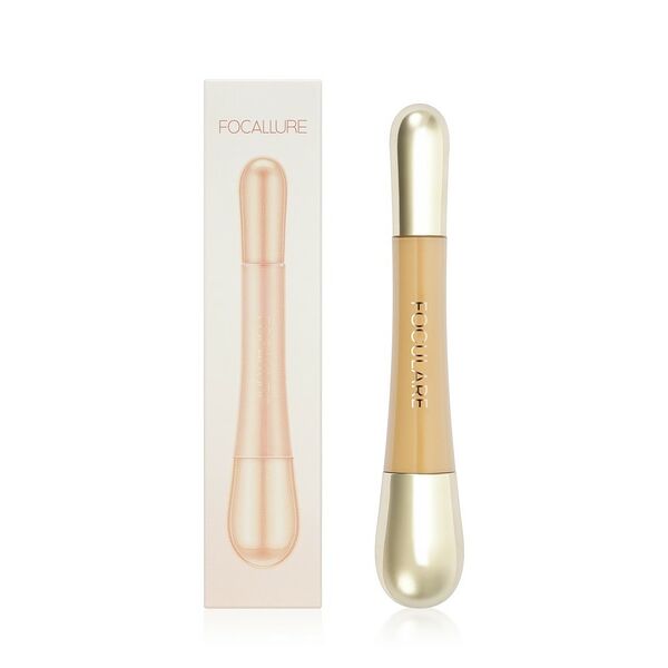 Консилер с кистью Focallure Soft Matte Complete Concealer т.01 Натуральный светлый 8 г