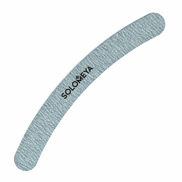 SOLOMEYA Пилка для ногтей Бумеранг, 180/240