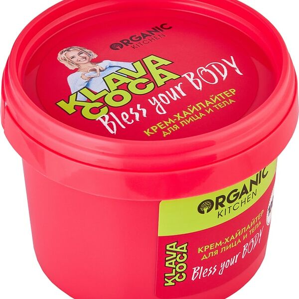 Хайлайтер для лица и тела Organic Kitchen Klava Coca, 100 мл