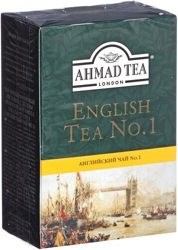 Чай черный Ahmad Tea English №1 Чай Байховый с бергамотом 100г