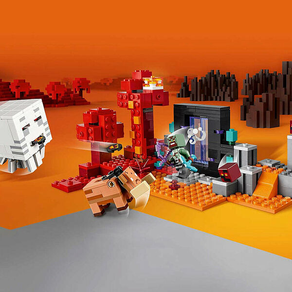 Конструктор LEGO Minecraft 21255 Конструктор Засада у Нижнего портала