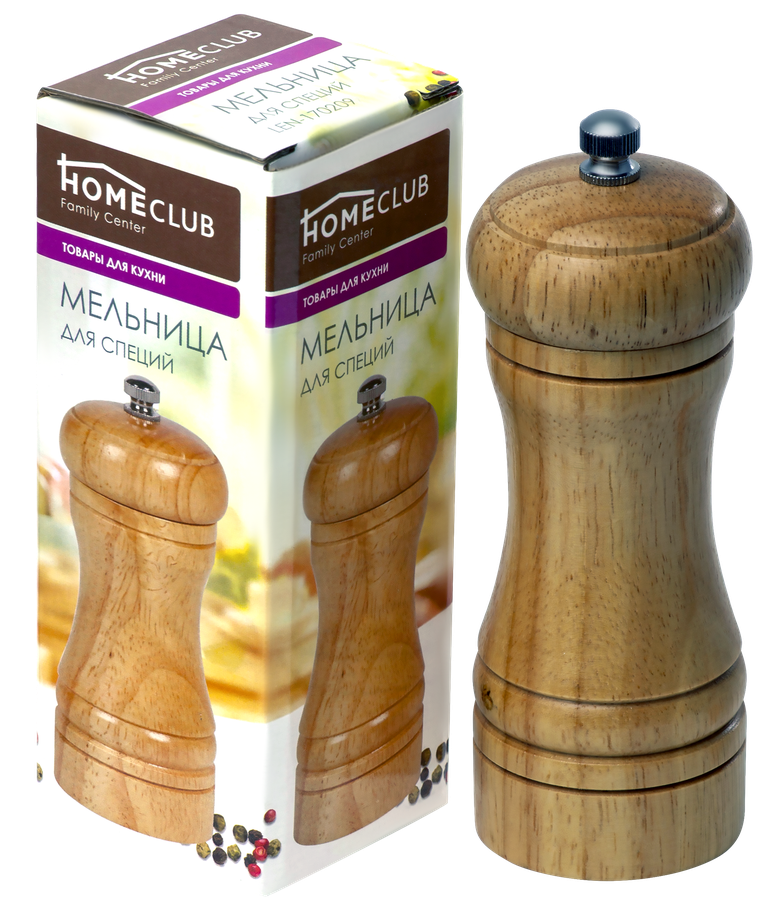 

Мельница для специй Homeclub дерево