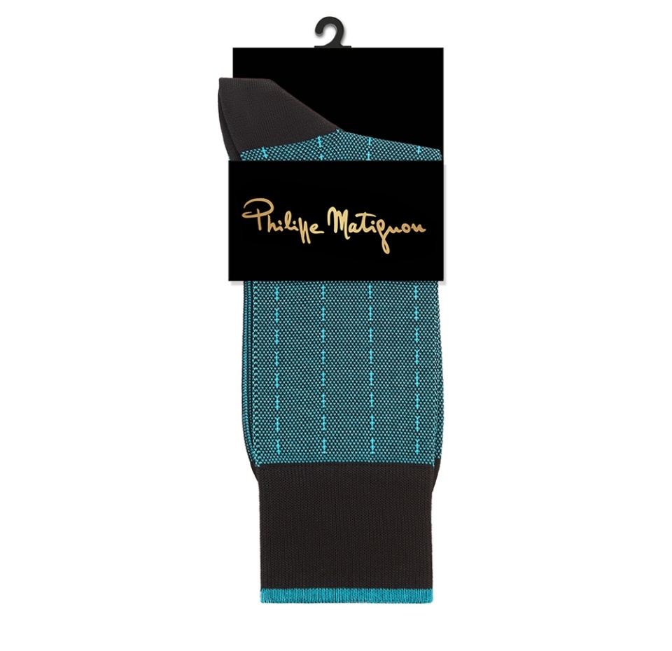 

Носки мужские Philippe Matignon Enigma мерс хлопок цвет Бирюзовый 42-44 р. Россия