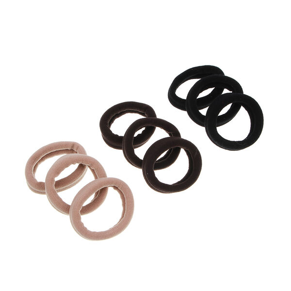 Beriotti набор резинок для волос 3шт, d3,5см, полиэстер, 3 цвета