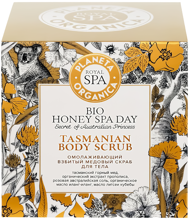 

Скраб для тела PLANETA ORGANICA Royal spa Омолаживающий взбитый медовый 500 г