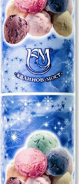 Мороженое Калинов мост Ванильное 6% 400г