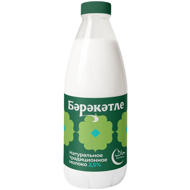 

Молоко Бэрэкэтле пастеризованное 2.5% 900 мл
