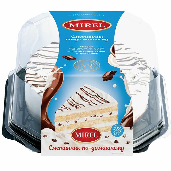 Торт Mirel сметанник по-домашнему 650 г