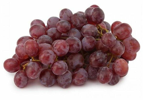 Виноград красный с косточкой сезонный, вес