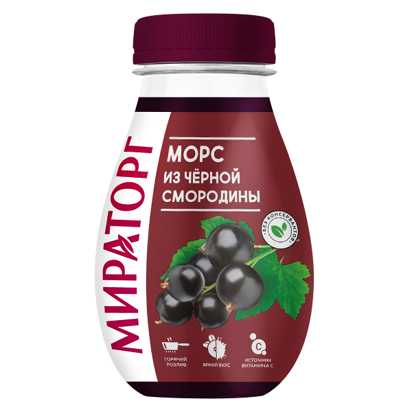 Морс Мираторг из чёрной смородины