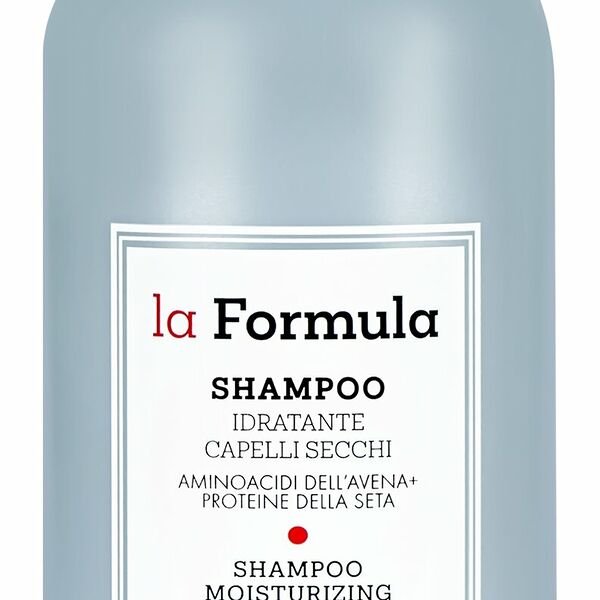 LA FORMULA Шампунь для волос с аминокислотами овса и протеинами шелка увлажняющий, 300 мл