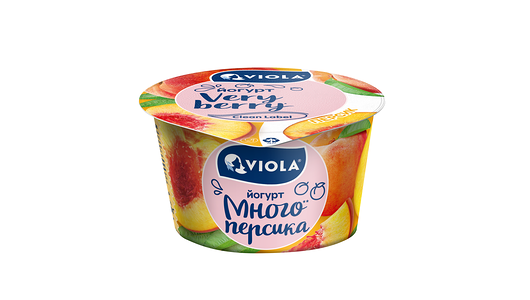 Йогурт Viola Very Berry Персик 2.6%