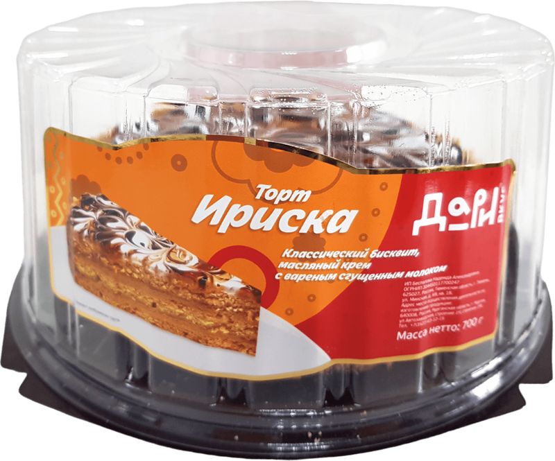

Торт Дари Вкус Ириска 700 г