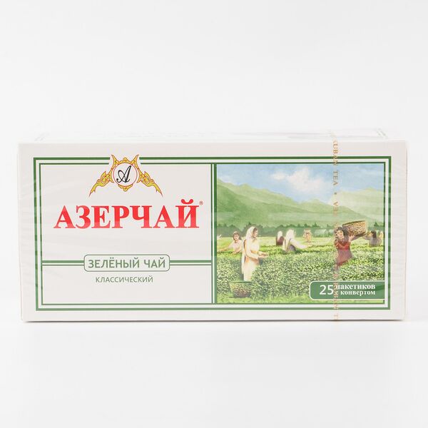Чай Азерчай зелёный  25 п