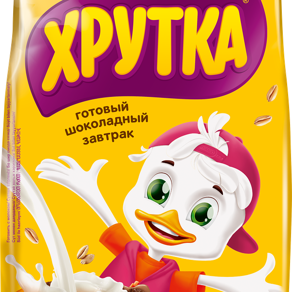 Готовый завтрак Хрутка шоколадный, обогащенный кальцием