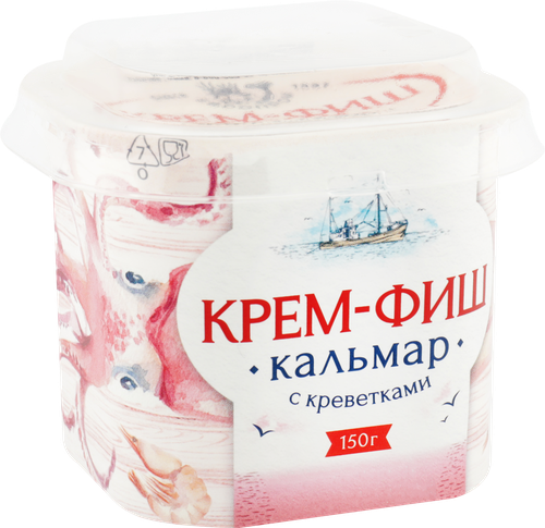 

Паста Европром Крем-фиш кальмар с креветками 150 г