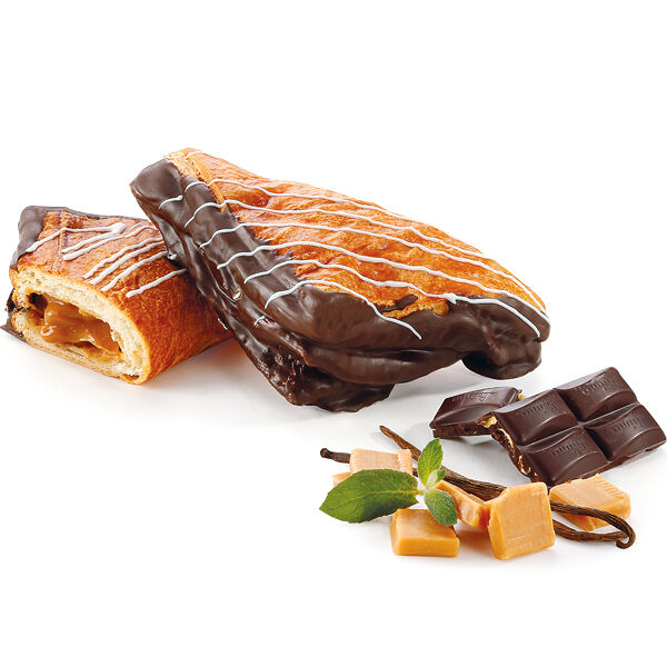 Булочка слоеная Русский хлеб с кремом 120г