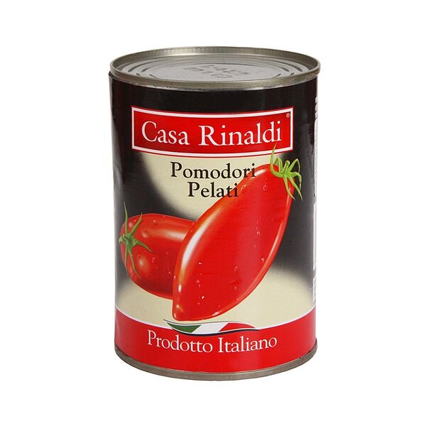Томаты очищенные Casa Rinaldi в собственном соку 400 г