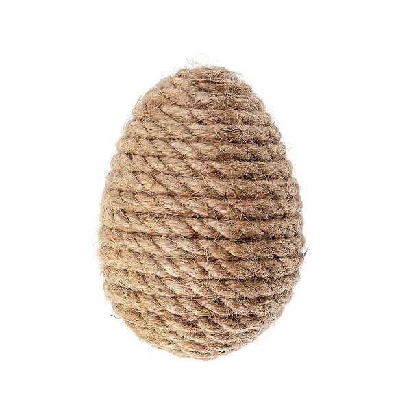 Игрушка для кошек Когтеточка динамическая яйцо малое