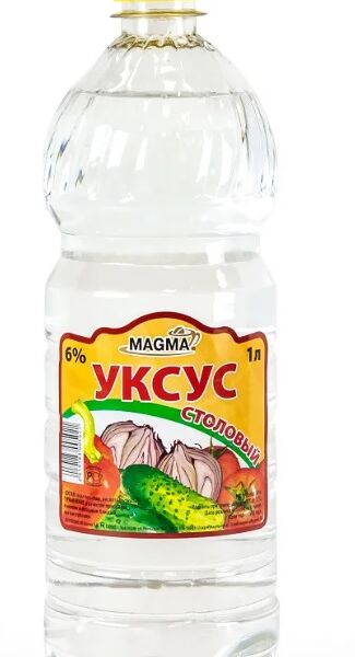 Уксус 6% 1 л
