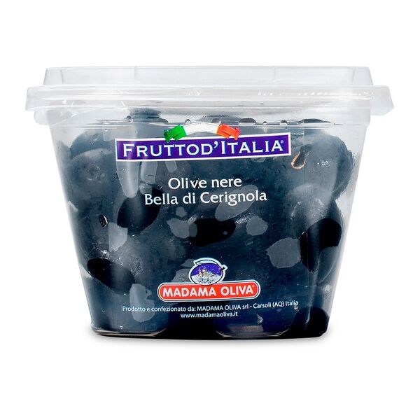 Оливки черные Madama Oliva Белла Чериньола