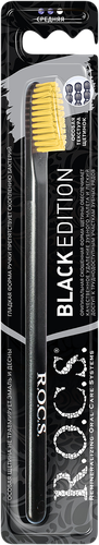 

Зубная щетка R.O.C.S. Black Edition Classic средней жесткости цвет в ассортименте