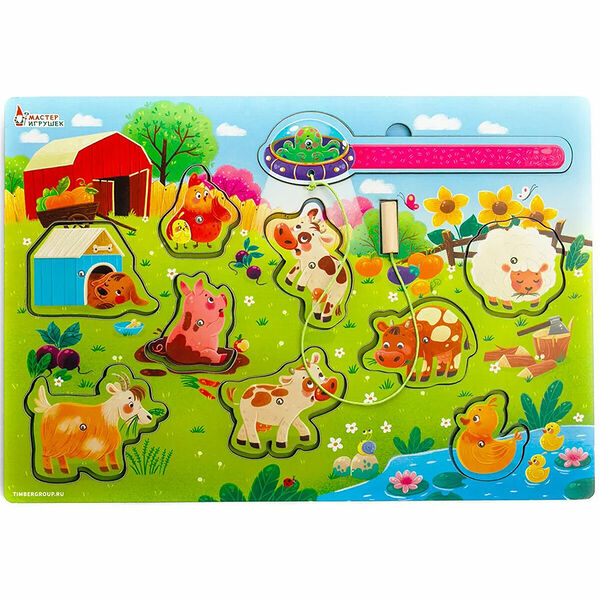 Мастер игрушек: Магнитная рыбалка 