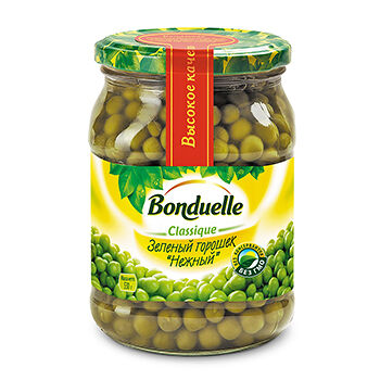 Горошек консервированный Bonduelle, нежный, 530 г