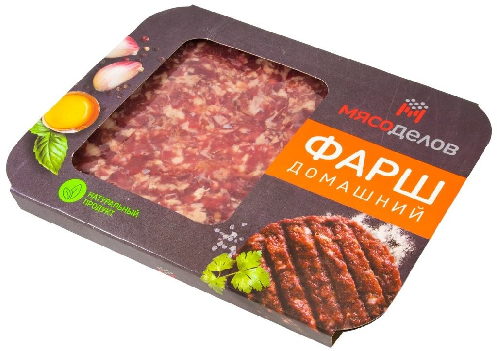 

Фарш Мясоделов домашний охлажденный