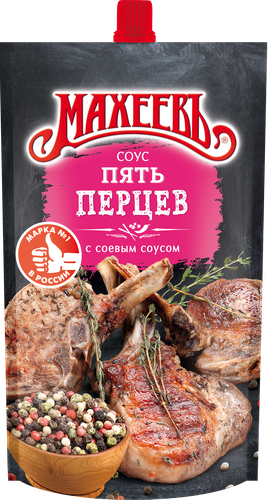 

Соус Махеевъ Пять Перцев 230 г