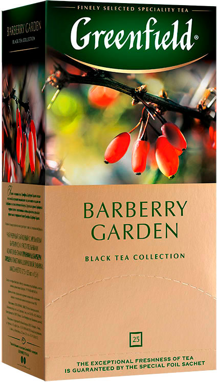

Чай черный Greenfield Barberry Garden 25 пак