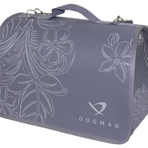 Сумка-переноска Dogman Лира №1 35*22*23 см, Серый