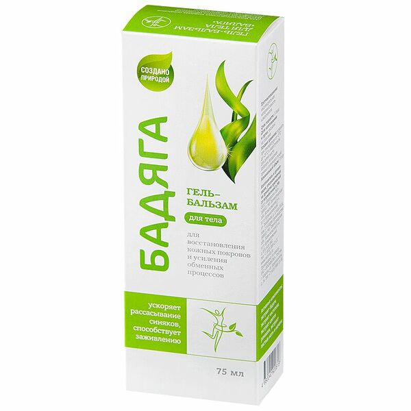 Гель-бальзам для тела Бадяга 75 мл