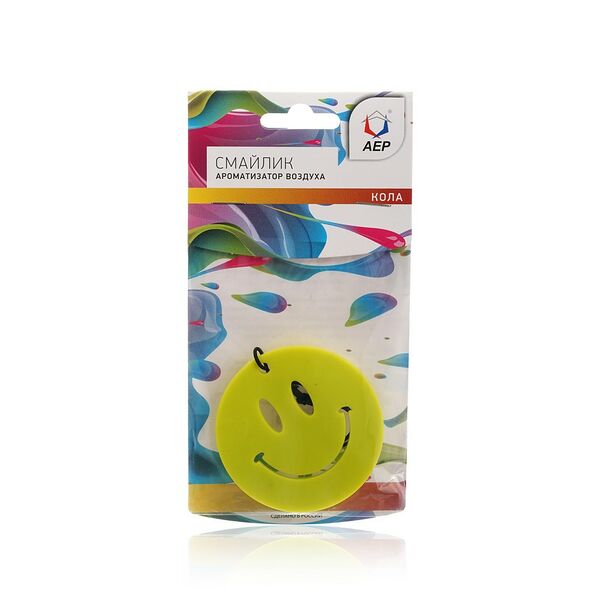 Ароматизатор воздуха для автомобиля АЕР Смайлик Кола