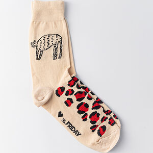 Носки "Леопард", размер 42-46