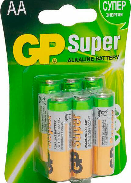 Батарейки Gp Super Аа